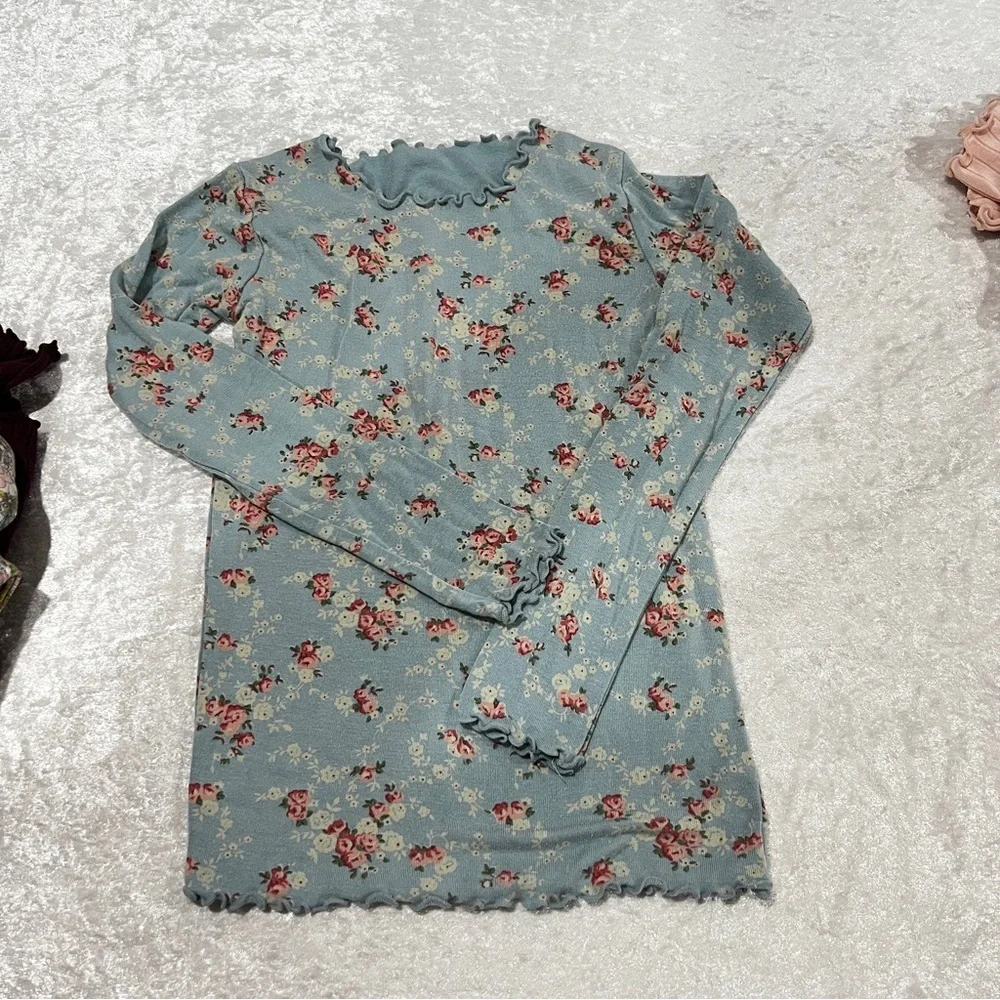 Vaenait Baby Pajama Bundle Lot 6 Pieces Size 120 (XL) 6-7 Years Old Girls Modal